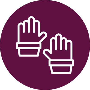 Modern simgenin vektör illüstrasyonu