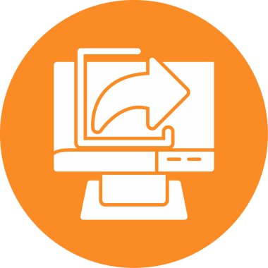 izleyici ikon vektör illüstrasyonu