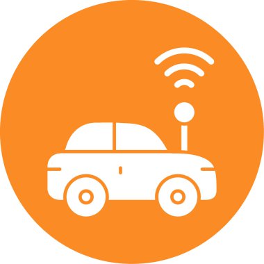 araba simgesi, vektör illüstrasyonu