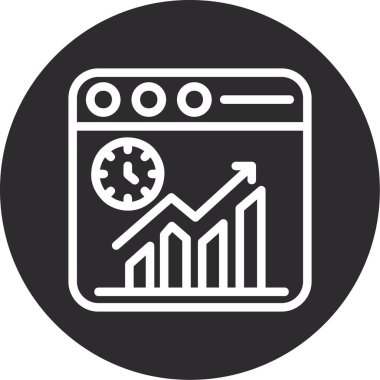 seo modern simgesinin vektör illüstrasyonu