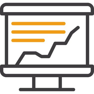 Çizelge. Web simgesi basit tasarım