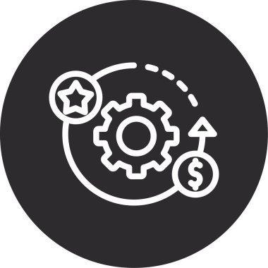 Vektör dişli simge tasarlamak