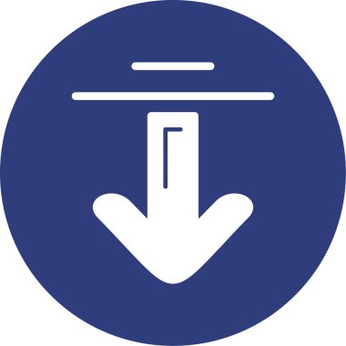 ok simgesinin vektör illüstrasyonu