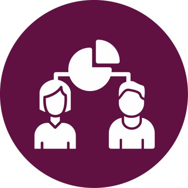 insanlar simge vektör illüstrasyonu