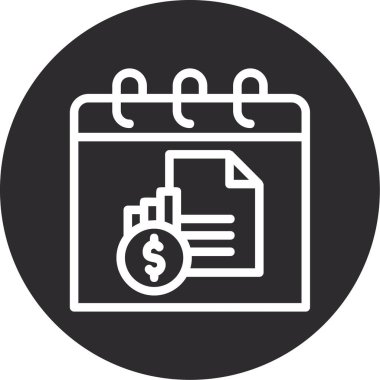 iş simgesi vektör illüstrasyonu