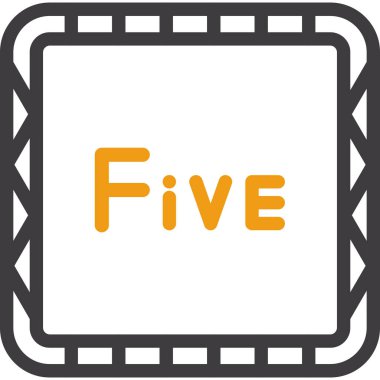 Modern simgenin vektör illüstrasyonu