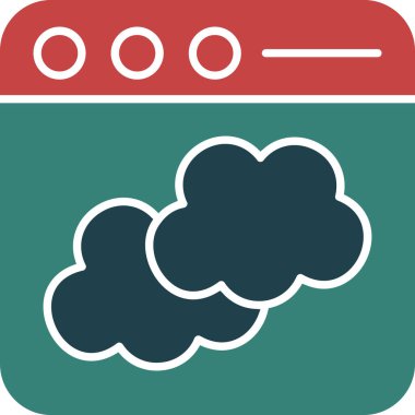 hava simgesi, vektör illüstrasyonu, tasarım