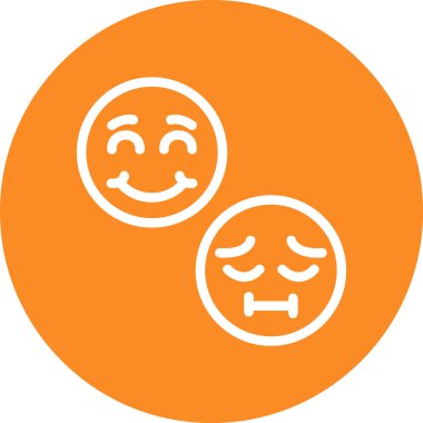 İnsanların vektör illüstrasyonu simgeyle karşılaşıyor