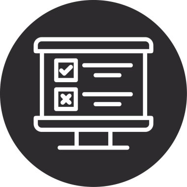 Web simgesi vektör illüstrasyonu