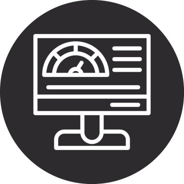 vektör izleyici simgesi illüstrasyonu