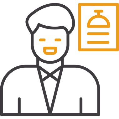 Elinde kahve çantası olan bir adam.