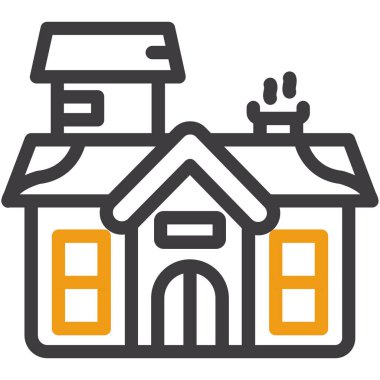 ev simgesi vektör illüstrasyonu