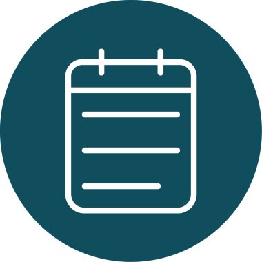 Takvim simgesi vektör illüstrasyonu