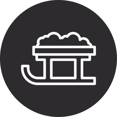 Gıda simgesinin vektör illüstrasyonu