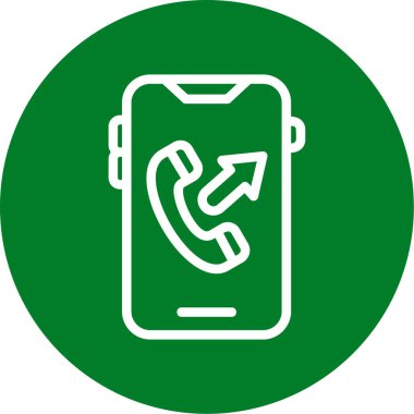 vektör çağrısı simgesi, vektör illüstrasyonu