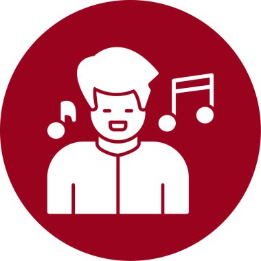 Müzikal enstrümanlı insanların vektör çizimi