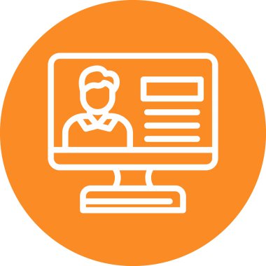 seo modern simgesinin vektör illüstrasyonu