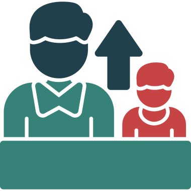 İş adamları. Basit tasarım