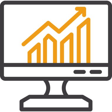 seo modern simgesinin vektör illüstrasyonu