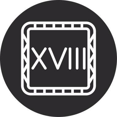 Bir b simgesinin vektör illüstrasyonu