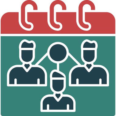 İnsan simgesinin vektör illüstrasyonu