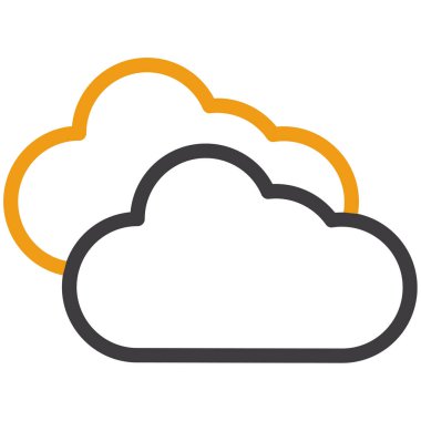 bulut hesaplama vektörü simgesi