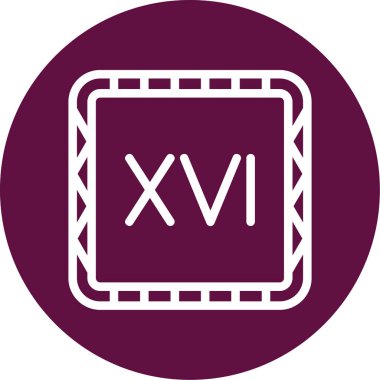 Bir b simgesinin vektör illüstrasyonu