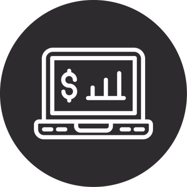 seo modern simgesinin vektör illüstrasyonu