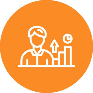 iş simgesi vektör illüstrasyonu