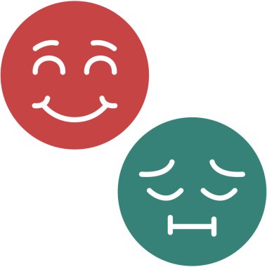 duygu yüz simgesi simgesi - özet biçimi