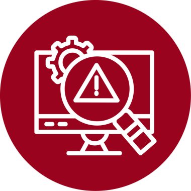 Seo simgesinin vektör illüstrasyonu,