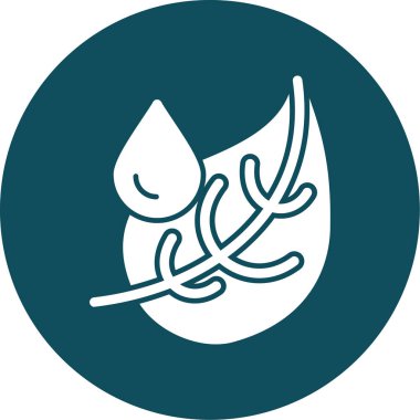 bir ağacın vektör simgesi