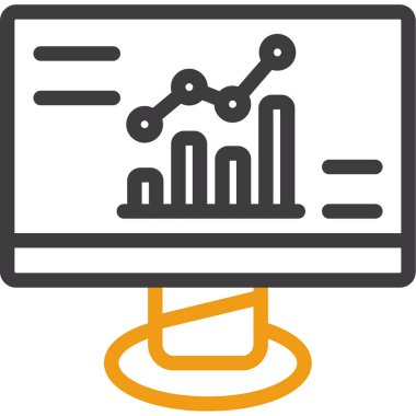 Analiz et. Web simgesi basit tasarım