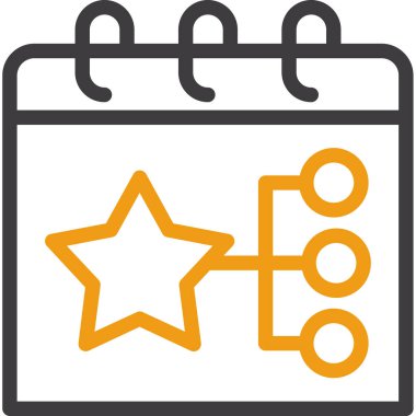 Yıldız. Web simgesi basit illüstrasyon