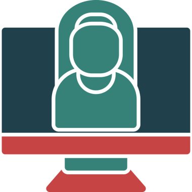 seo modern simgesinin vektör illüstrasyonu