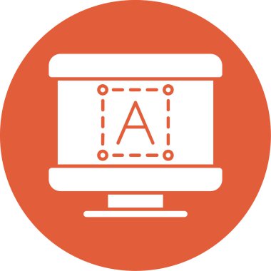 Modern b 'nin vektör illüstrasyonu eksik simgesi