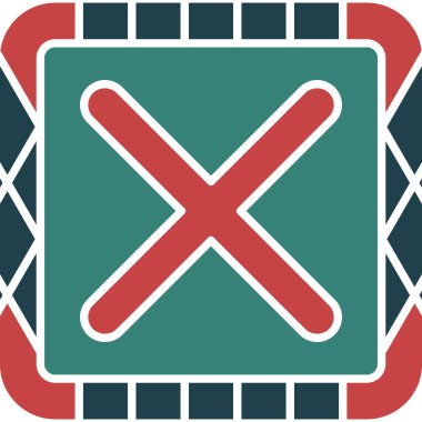 Moda biçimi izole edilmiş arkaplanda giriş simgesi yok