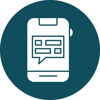 Vektör Çağrısı Simgesi illüstrasyonu