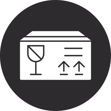 şarap ikonu vektör illüstrasyonu