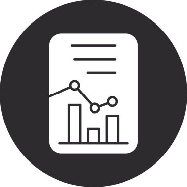 iş raporu vektör çizgisi tasarımı