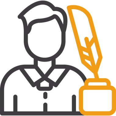 çiftçi ikonu vektör illüstrasyonu