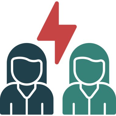 iş simgesi vektör illüstrasyonu