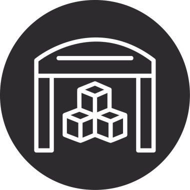 Gıda simgesinin vektör illüstrasyonu