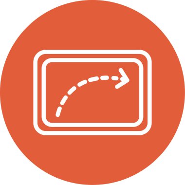 güzel yön ok vektör simgesi