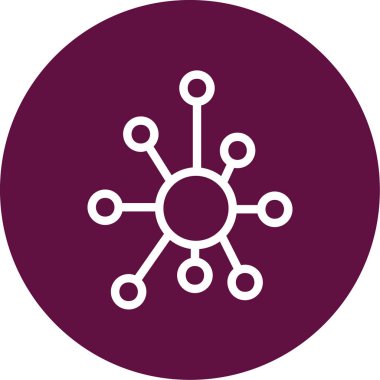 Vektör illüstrasyon simgesi, web teknolojisi