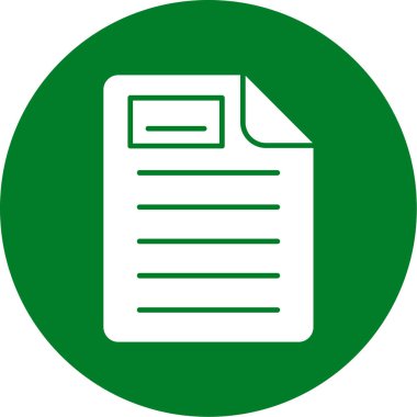 dosya vektör simgesi modern basit illüstrasyon