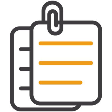 belge simgesi vektör illüstrasyonu