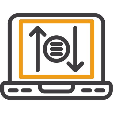 seo modern simgesinin vektör illüstrasyonu