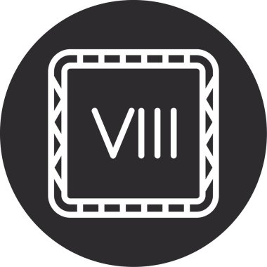 Bir b simgesinin vektör illüstrasyonu