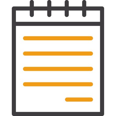 Takvim simgesi vektör illüstrasyonu